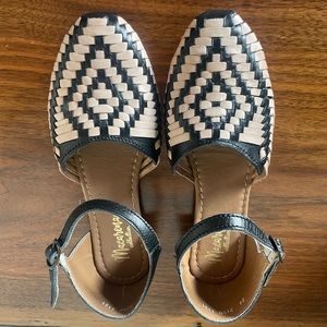 Handmade huarache sandals- never worn